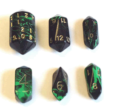 Crystal dice